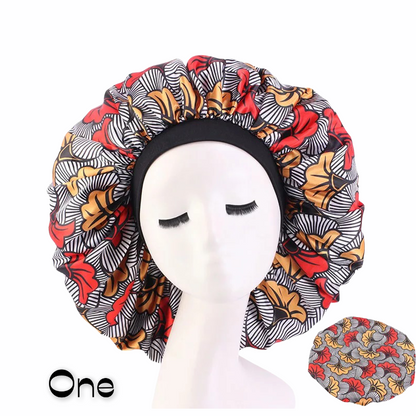 Extra Extra Large Satin Silk Bonnet Caps