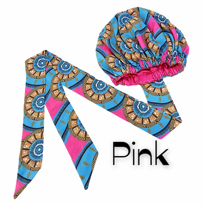 Large Ankara Bonnet Head Wraps
