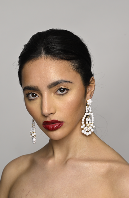 Beautiful Bohemian Beaded Tassel Dangle Earrings