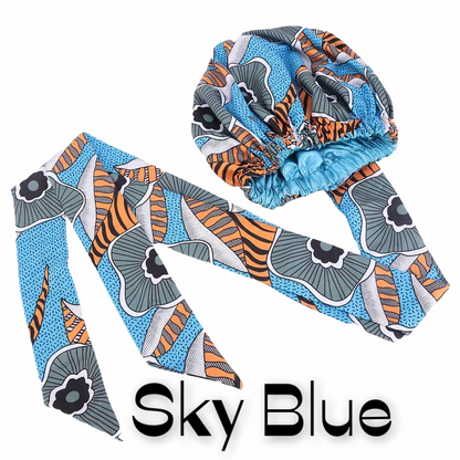 Large Ankara Bonnet Head Wraps