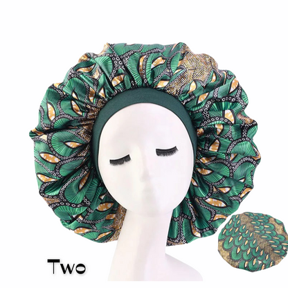 Extra Extra Large Satin Silk Bonnet Caps