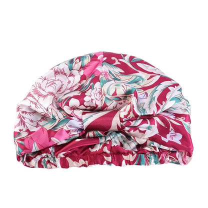 Satin Silk Double Layered Ready to Wear Turban Caps