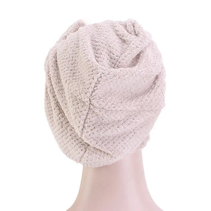 Microfiber Hair Drying Bow Towel Caps