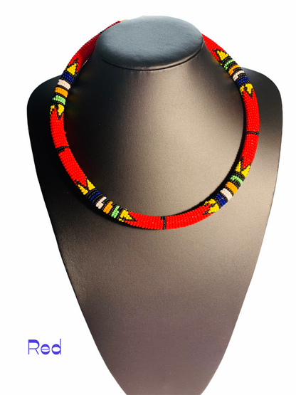 African Maasai Beaded Necklaces