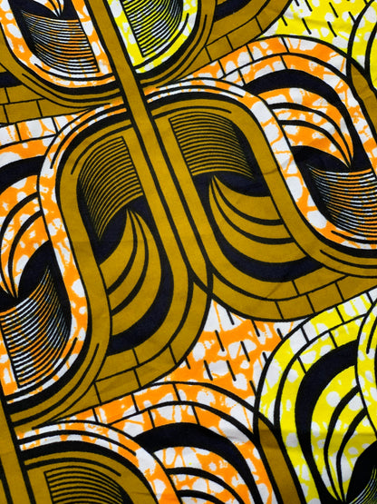 African Ankara Cotton Print Fabric With Satin Silk Lining Revisable Bonnet Caps