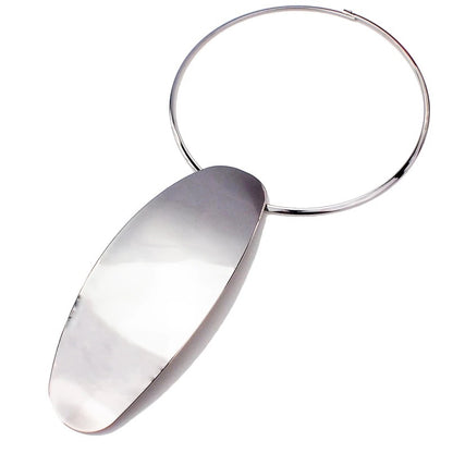Long Torque Pendant Statement Collar Choker Necklace