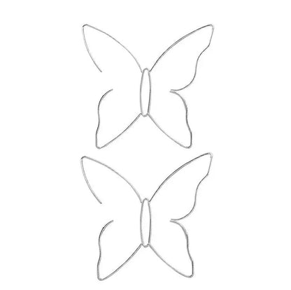 Butterfly Shaped Wire Earrings