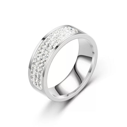 Large Fashion Sparkling Rhinestone Statement Rings