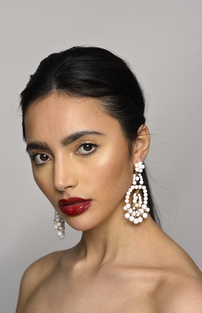 Beautiful Bohemian Beaded Tassel Dangle Earrings