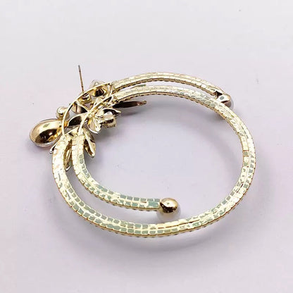 Gorgeous Crystal Rhinestones Statement Stud Earrings