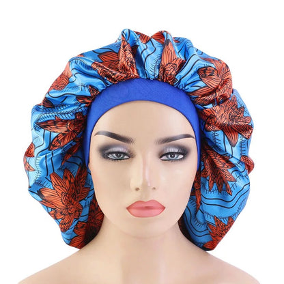Extra Extra Large Satin Silk Bonnet Caps