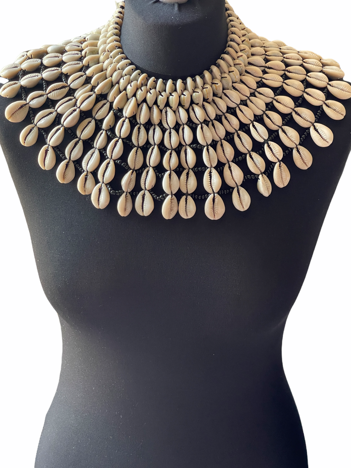 Beaded collar bib best sale necklace