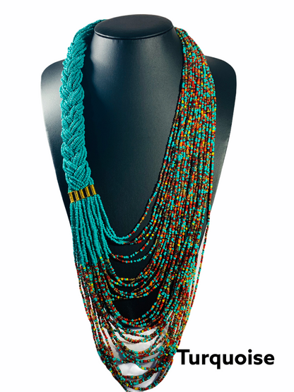 African Inspired Beaded Maasai Necklaces