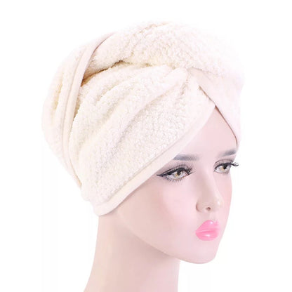 Microfiber Hair Wrap Towel Turbans