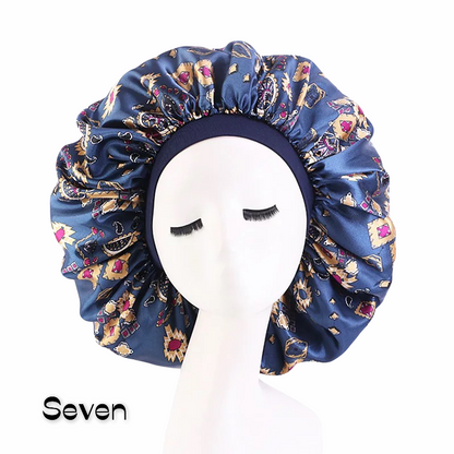 Extra Extra Large Satin Silk Bonnet Caps