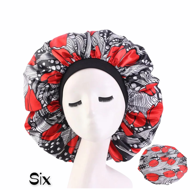 Extra Extra Large Satin Silk Bonnet Caps