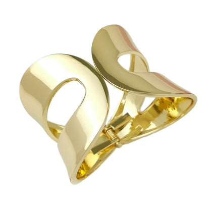 Charming Classic Chunky Bangle Bracelet Cuff