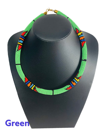 African Maasai Beaded Necklaces