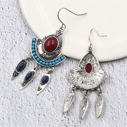 Bohemian Vintage Indian Style Tassel Retro Tribal Dangle Earrings