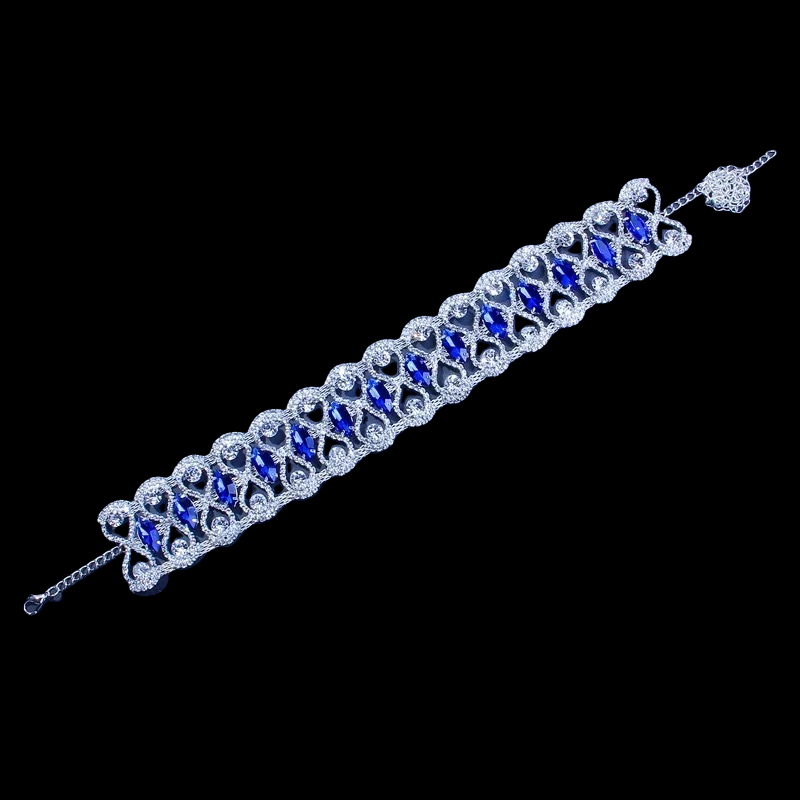 Sparkling Rhinestones Crystal Choker Necklaces