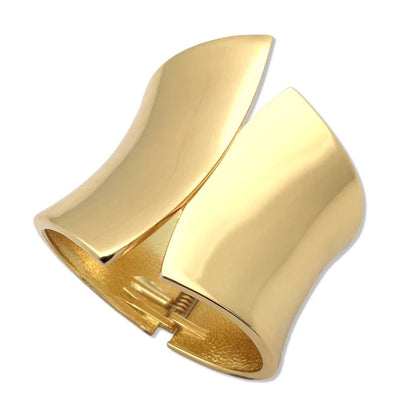 Charming Classic Chunky Bangle Bracelet Cuff