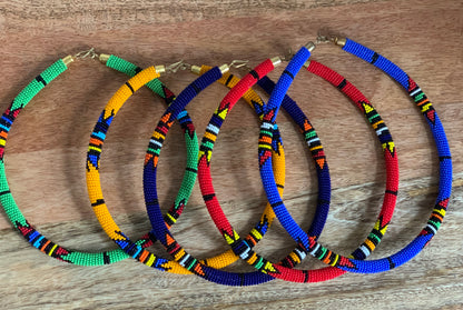 African Maasai Beaded Necklaces