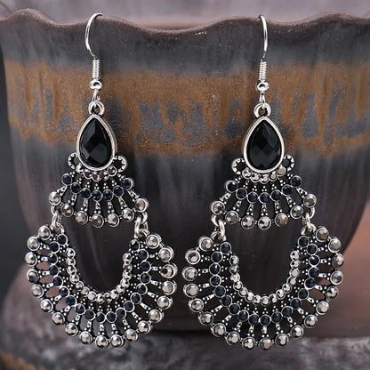 Bohemian Vintage Indian Style Tassel Retro Tribal Dangle Earrings