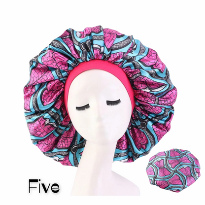 Extra Extra Large Satin Silk Bonnet Caps