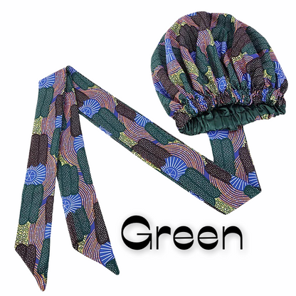Large Ankara Bonnet Head Wraps