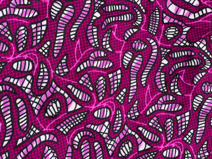 African Ankara Cotton Print Fabric With Satin Silk Lining Revisable Bonnet Caps