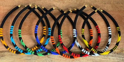 African Zulu Beaded Necklaces