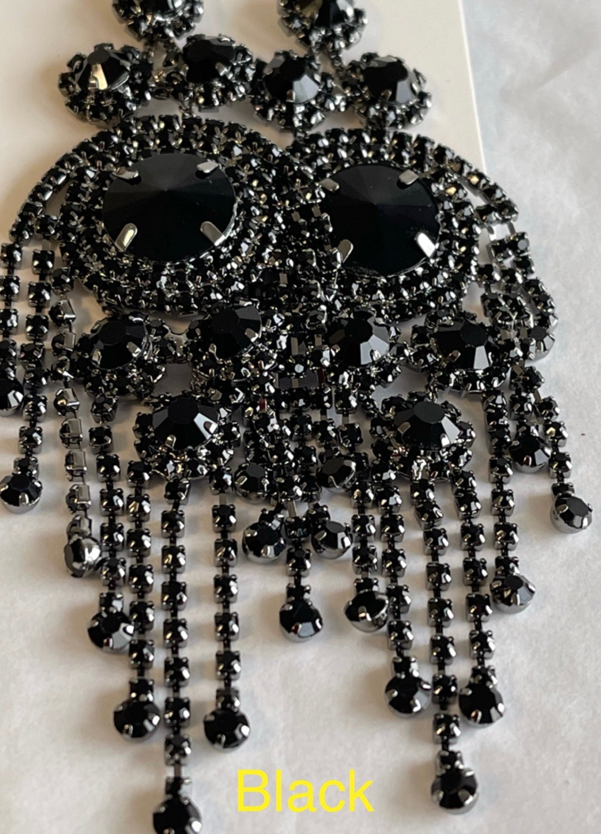 Glamorous Luxury Crystal Chandelier Drop Statement Earrings - Fatisha Boutique