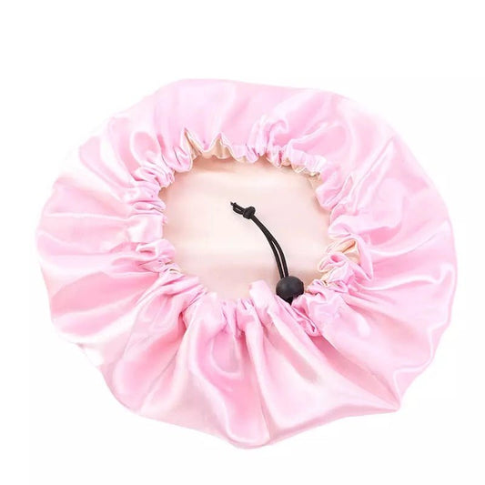 Kids Adjustable Double Layered Revisable Satin Silk Bonnet Caps - Fatisha Boutique
