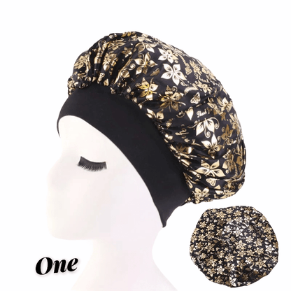 Wide Elastic Band Breathable Lightweight Single Layered Bonnet Caps - Fatisha Boutique